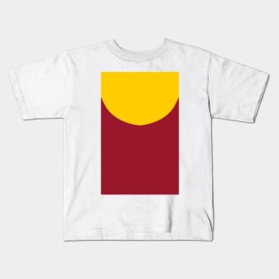 Motherwell 1913 Retro Claret & Amber Kids T-Shirt